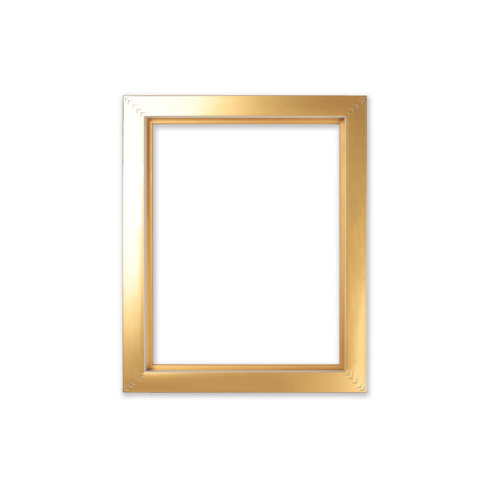 Classic Retro Picture Frame with MDF Wood Mat & Plexiglass Front 3 Colors Style 5
