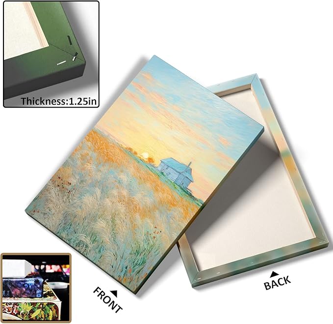 Vintage Landscape Oil Painting