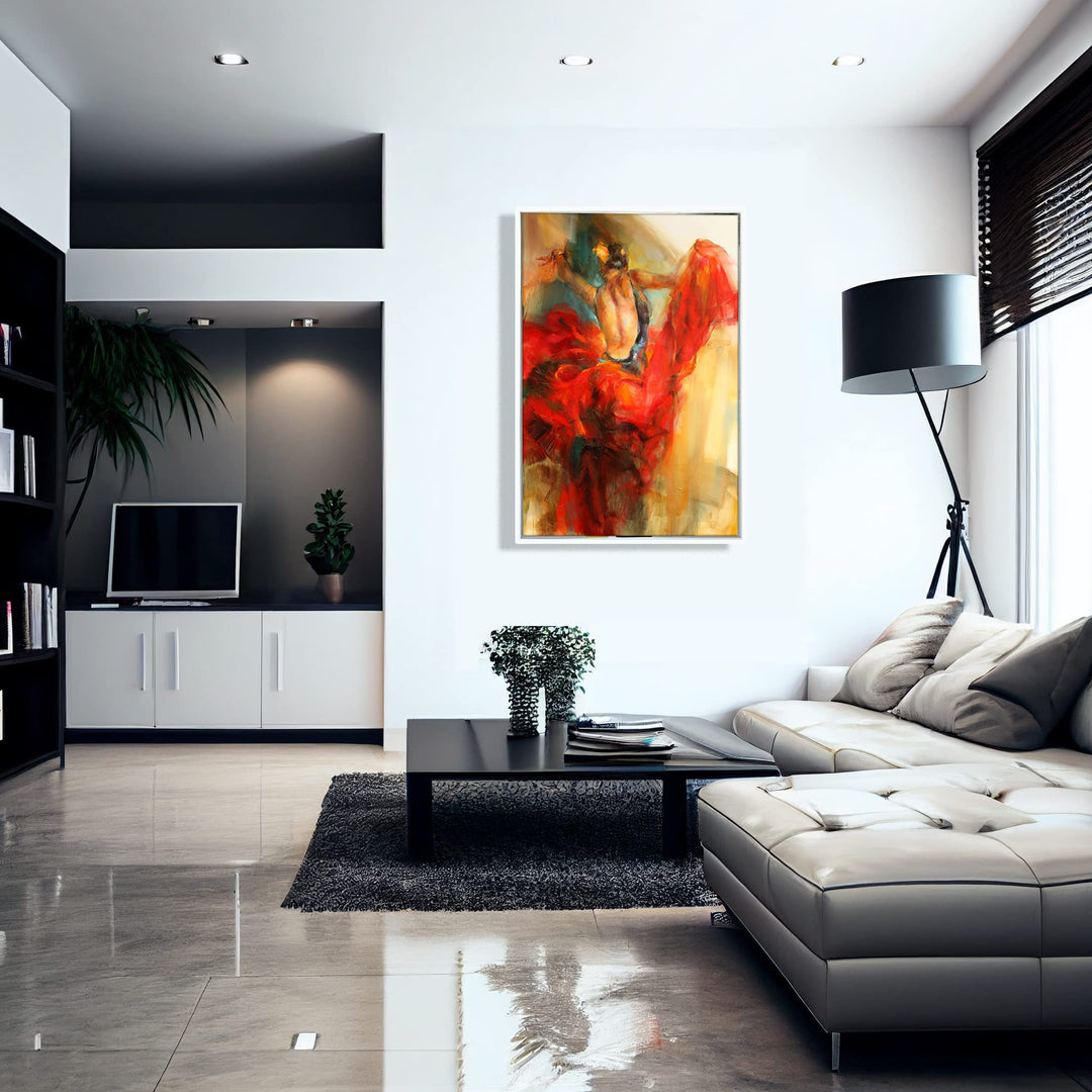 Dancing Lady Oil Paintings on Canvas