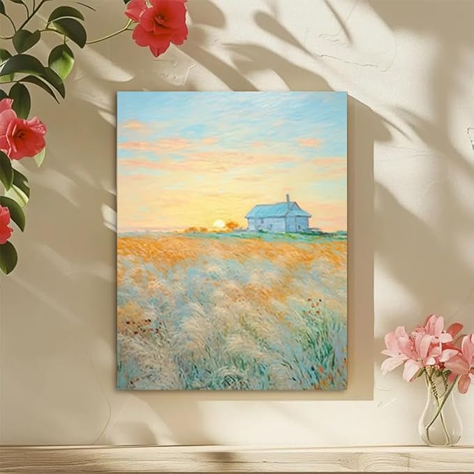 Vintage Landscape Oil Painting