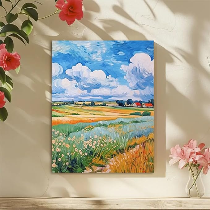 Vintage Landscape Oil Painting