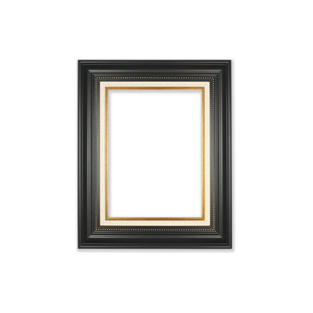 Classic Retro Picture Frame with MDF Wood Mat & Plexiglass Front 3 Colors Style 3