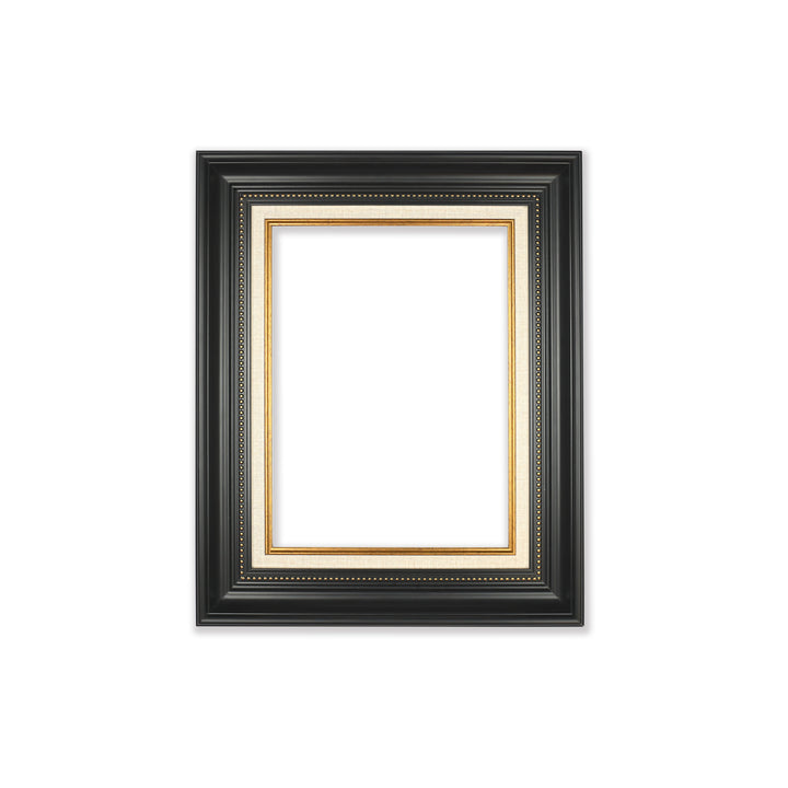 Classic Retro Picture Frame with MDF Wood Mat & Plexiglass Front 3 Colors Style 3
