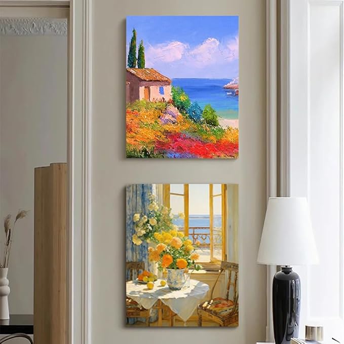 Vintage Landscape Oil Painting