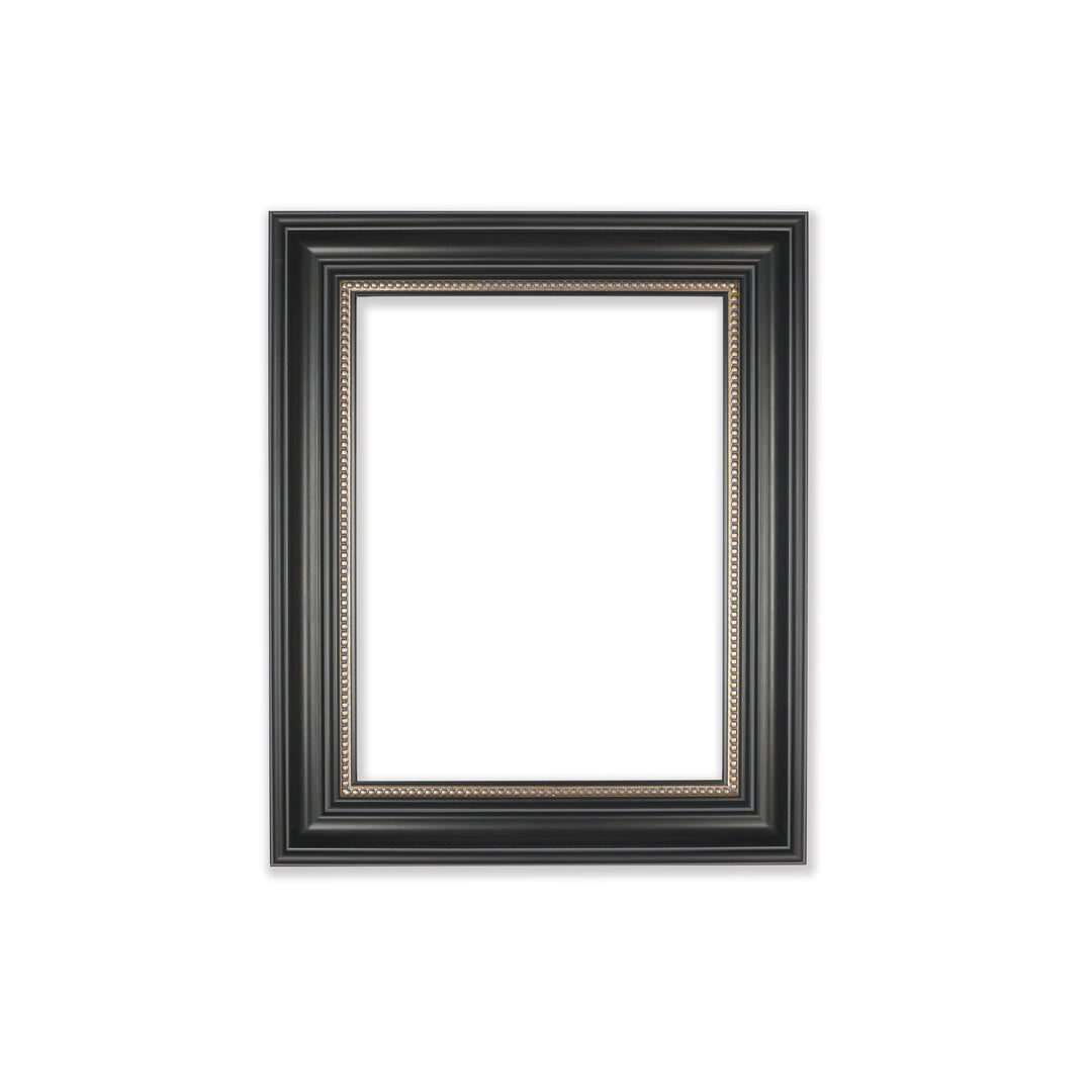 Classic Retro Picture Frame with MDF Wood Mat & Plexiglass Front 2 Colors Style 4