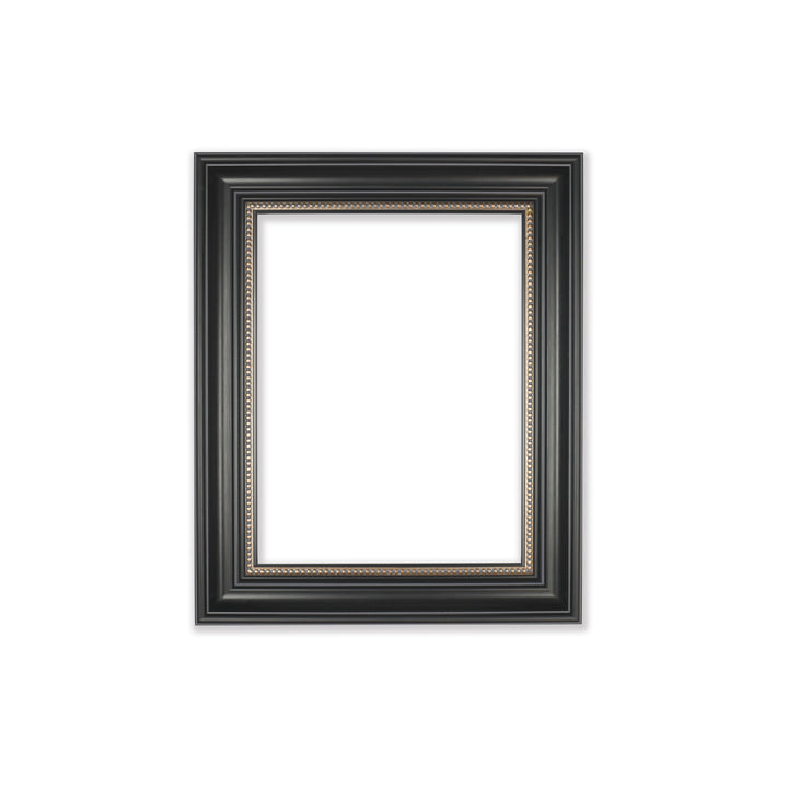 Classic Retro Picture Frame with MDF Wood Mat & Plexiglass Front 2 Colors Style 4