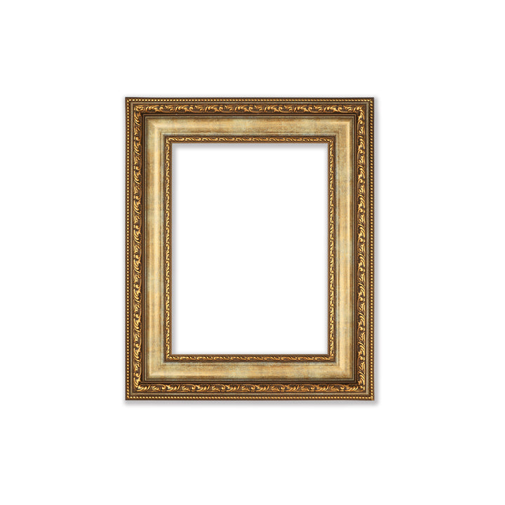 Classic Retro Picture Frame with MDF Wood Mat & Plexiglass Front 3 Colors Style 2