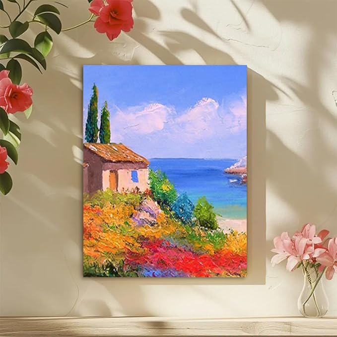 Vintage Landscape Oil Painting