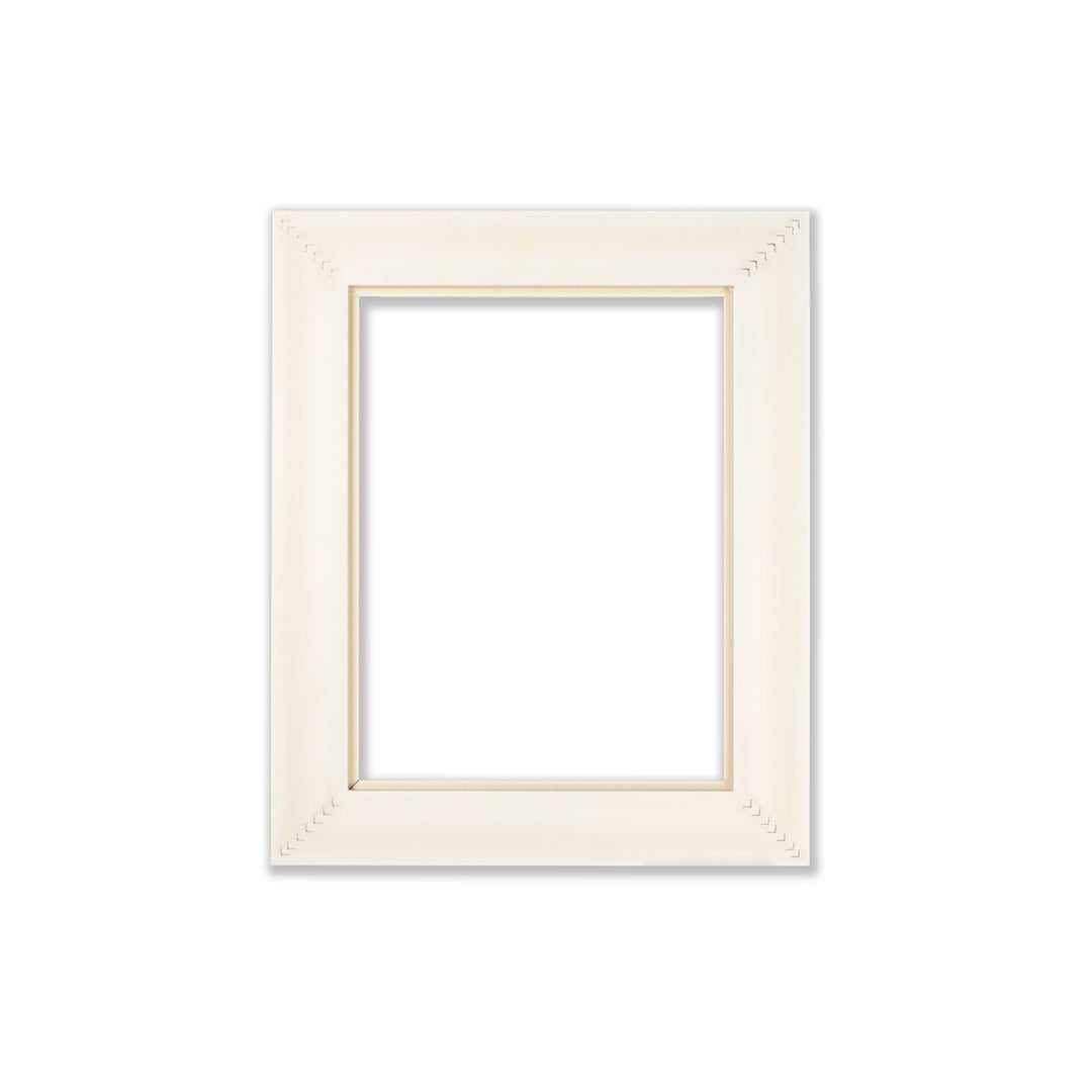 Classic Retro Picture Frame with MDF Wood Mat & Plexiglass Front 2 Colors Style 4