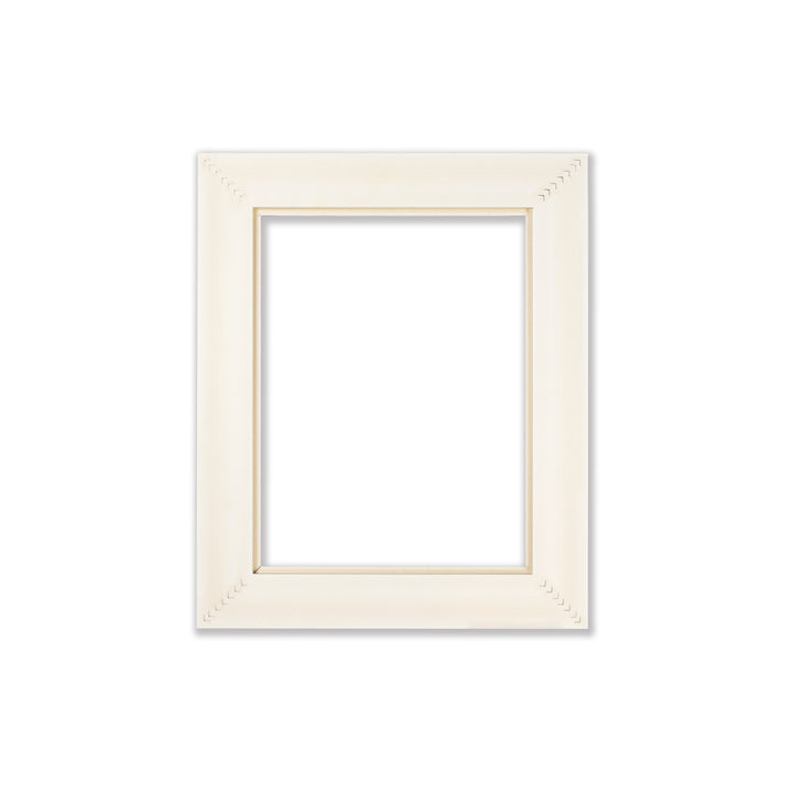 Classic Retro Picture Frame with MDF Wood Mat & Plexiglass Front 2 Colors Style 4