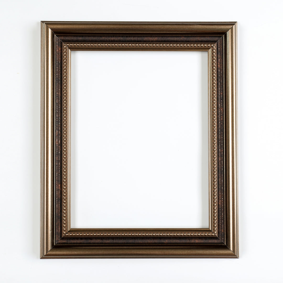 Classic Retro Picture Frame with MDF Wood Mat & Plexiglass Front 3 Colors Style 1