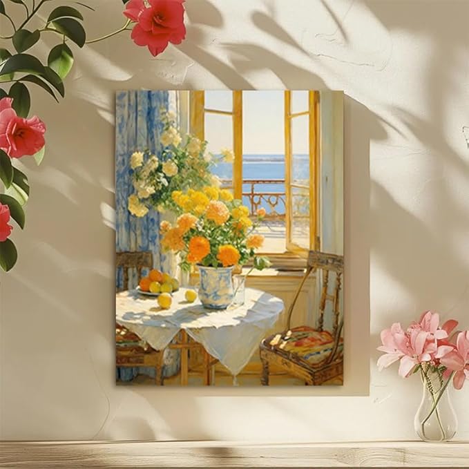 Vintage Landscape Oil Painting