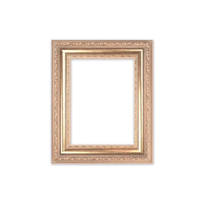 Classic Retro Picture Frame with MDF Wood Mat & Plexiglass Front 3 Colors Style 2