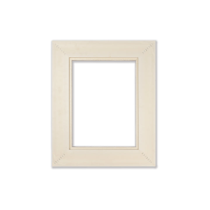 Classic Retro Picture Frame with MDF Wood Mat & Plexiglass Front 3 Colors Style 2
