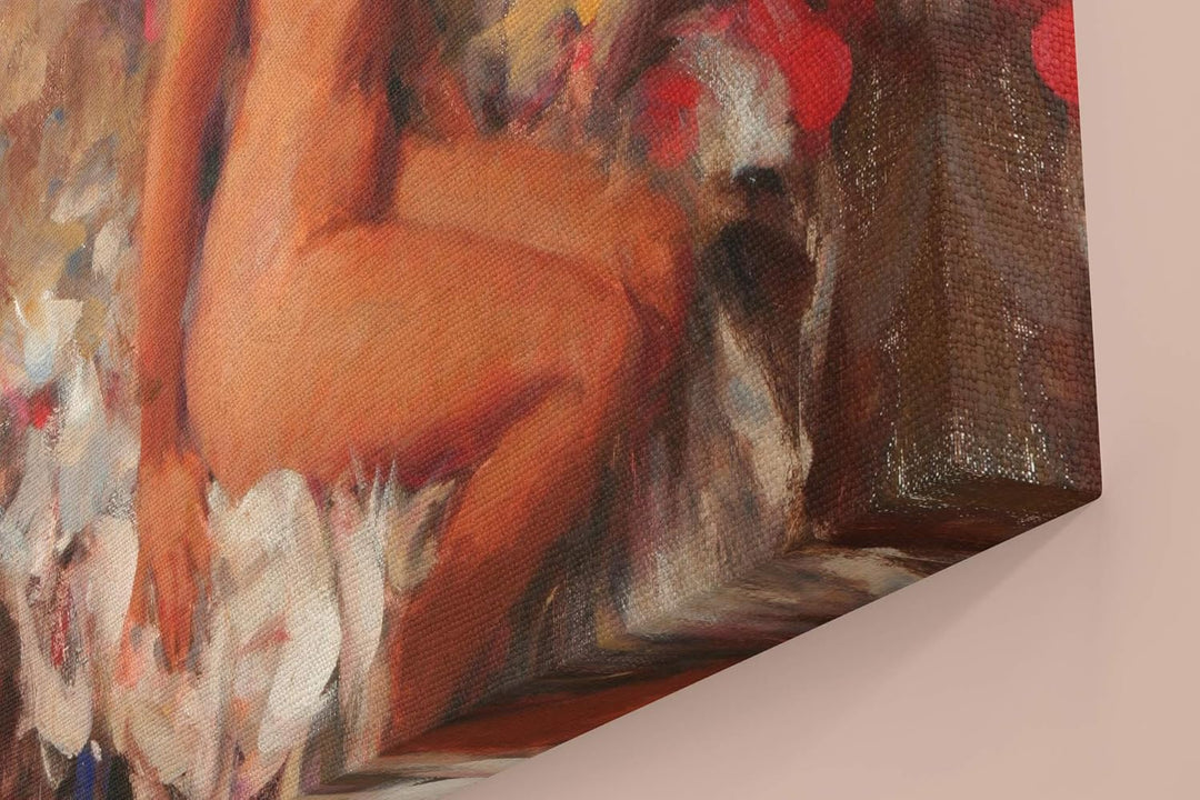 Sexy Woman Canvas Wall Art (style 4)