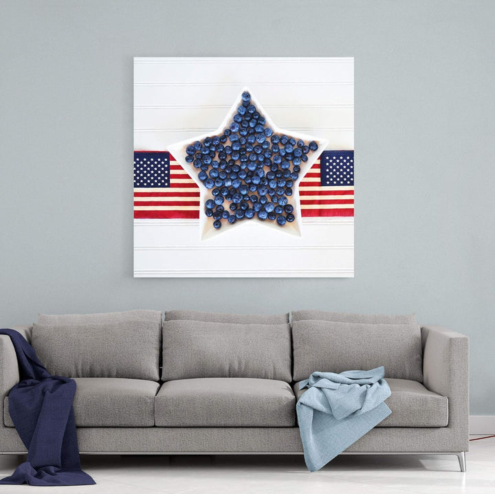 Kitchen Wall Decor - Blueberry Star