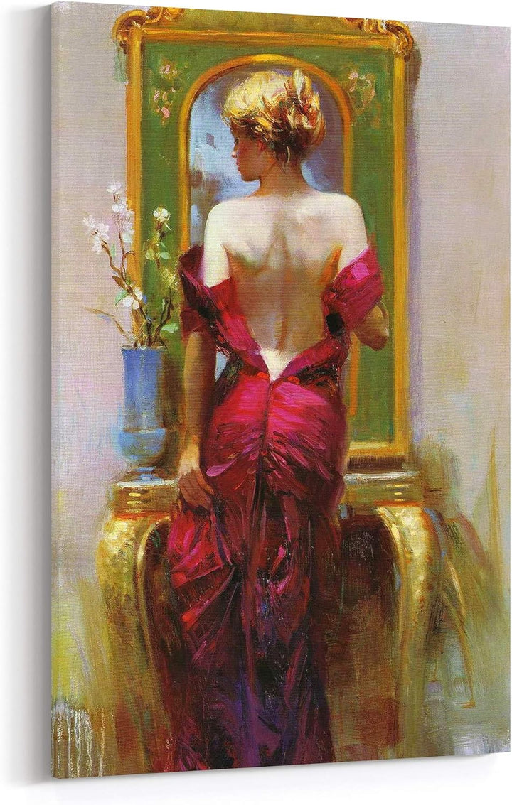 Sexy Woman Canvas Wall Art (style 3)