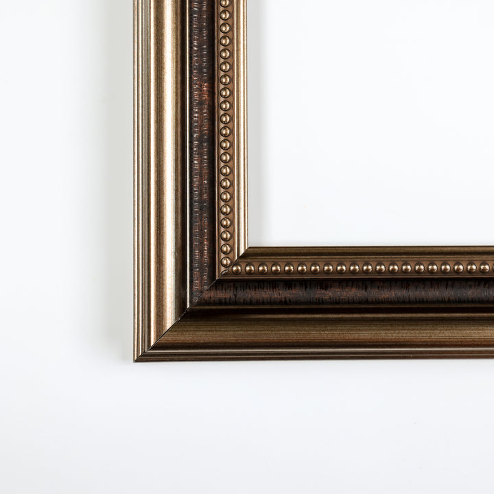 Classic Retro Picture Frame with MDF Wood Mat & Plexiglass Front 3 Colors Style 1