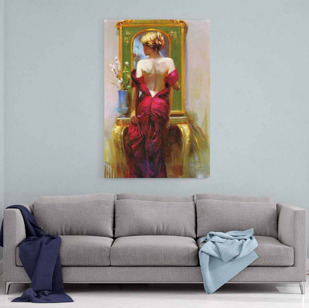 Sexy Woman Canvas Wall Art (style 3)