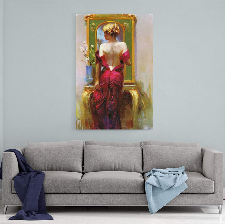 Sexy Woman Canvas Wall Art (style 3)
