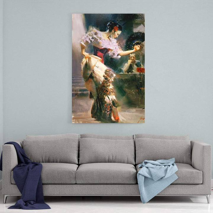 Sexy Woman Canvas Wall Art (style 11)