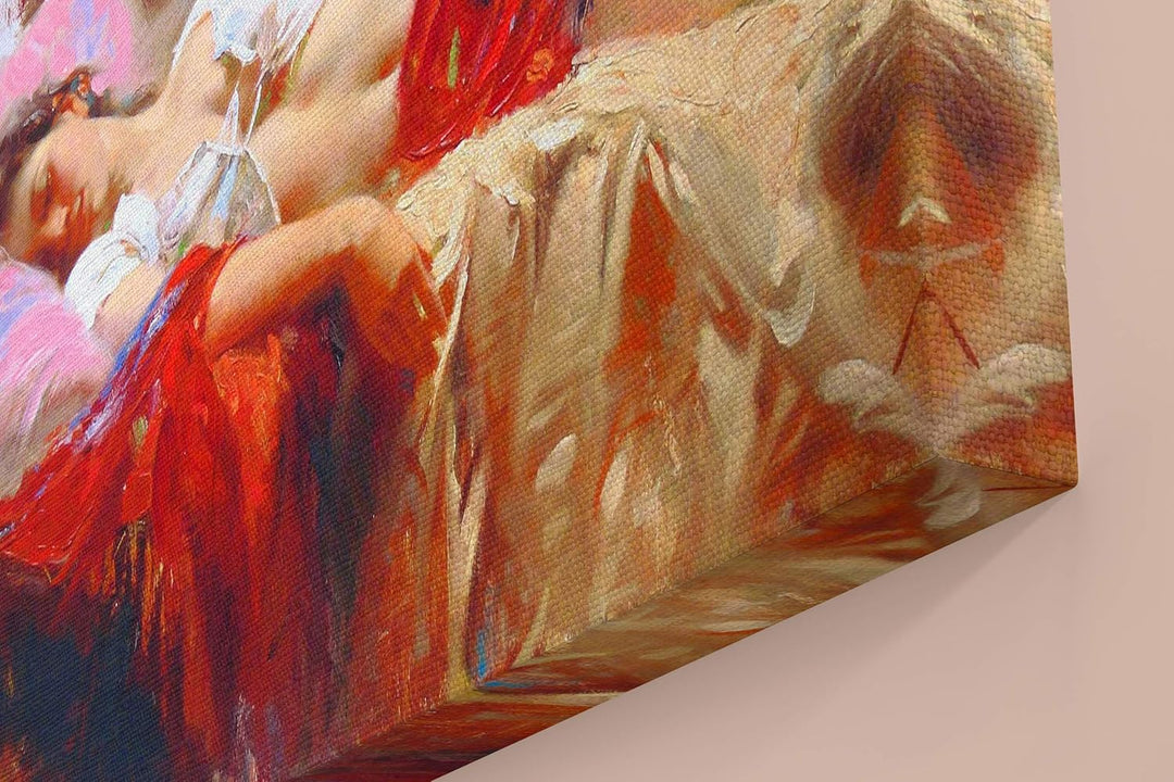 Sexy Woman Canvas Wall Art (style 8)