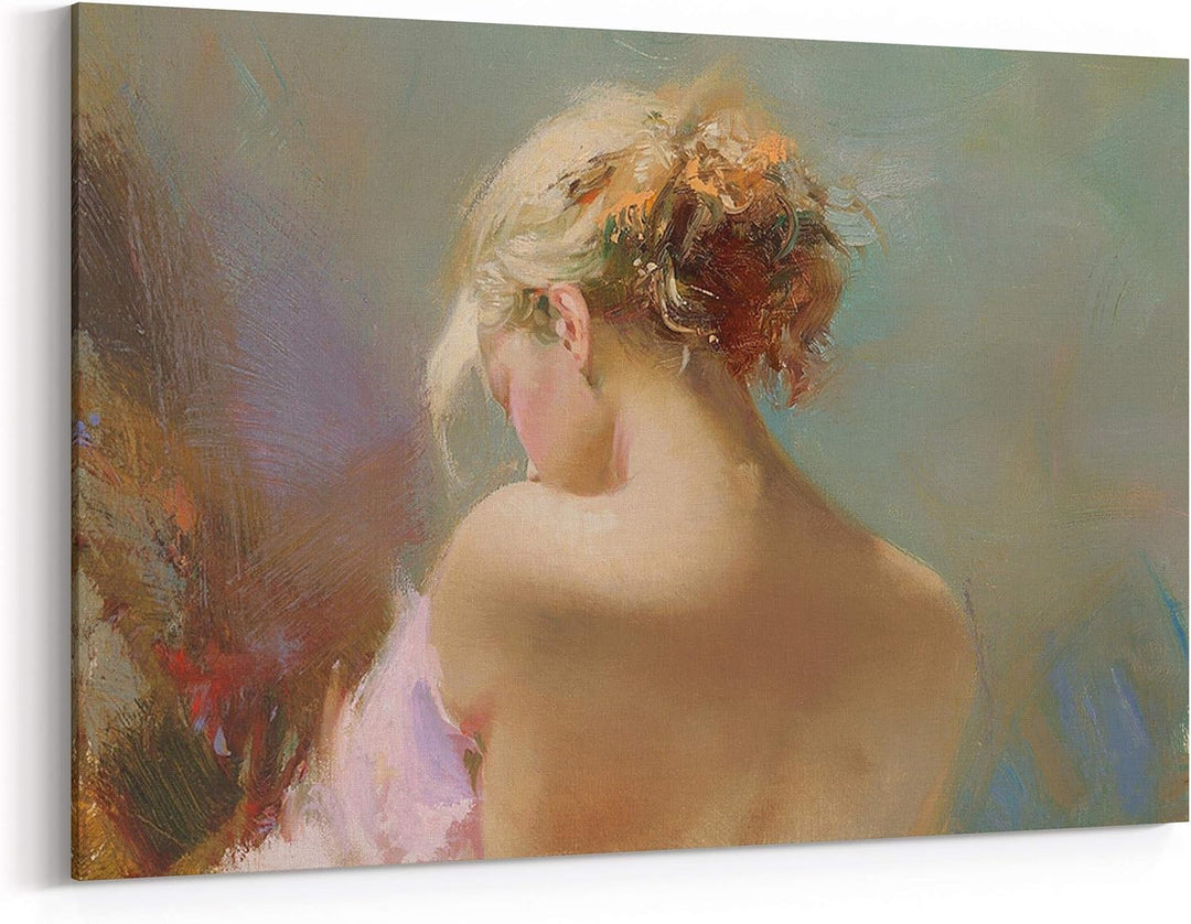 Sexy Woman Canvas Wall Art (style 1)