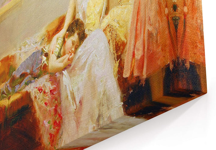 Sexy Woman Canvas Wall Art (style 6)