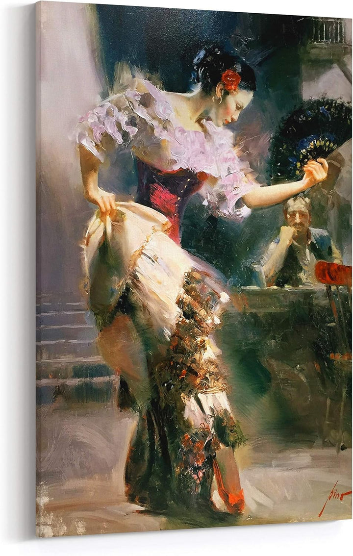 Sexy Woman Canvas Wall Art (style 11)