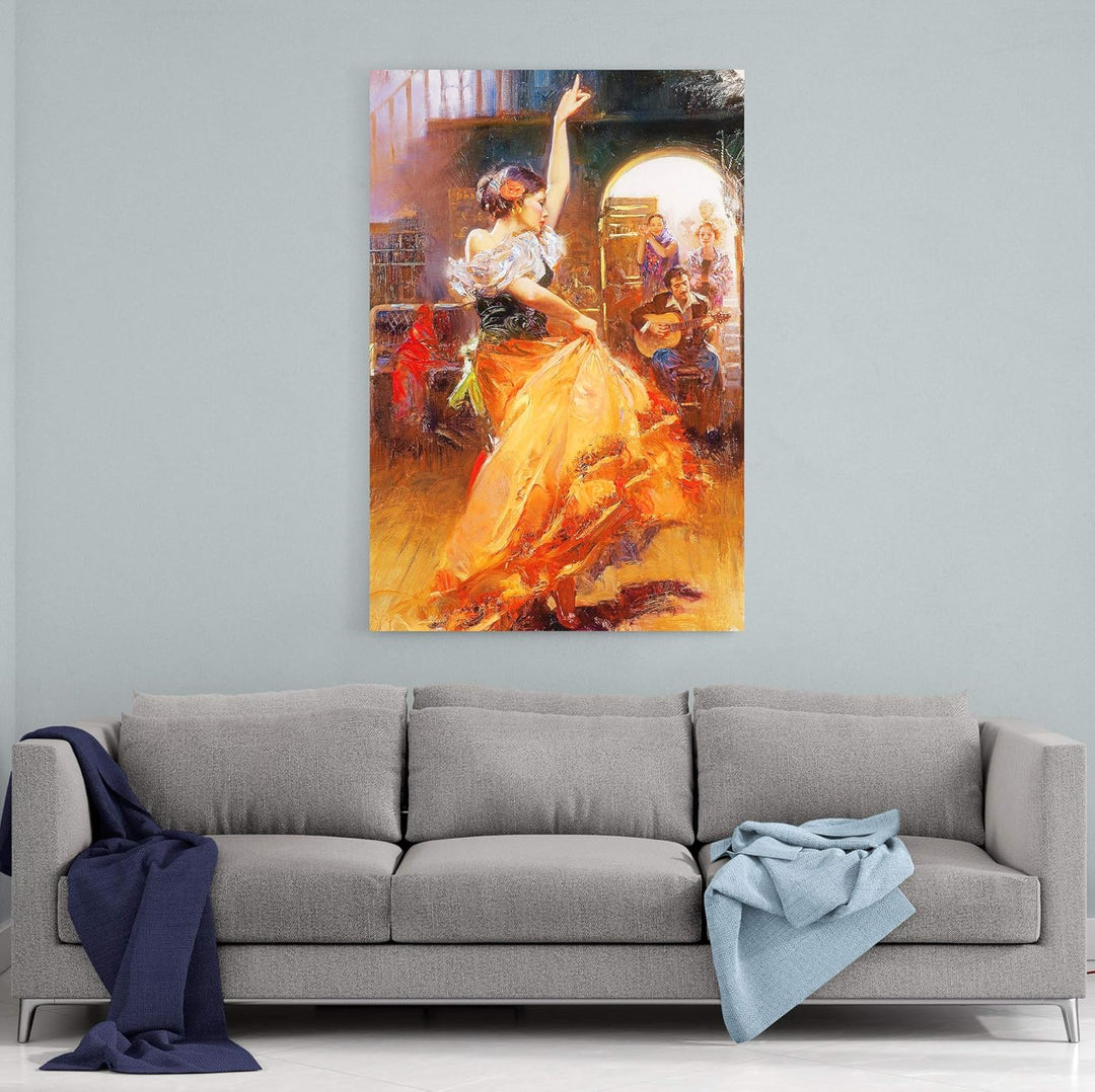 Sexy Woman Canvas Wall Art (style 2)
