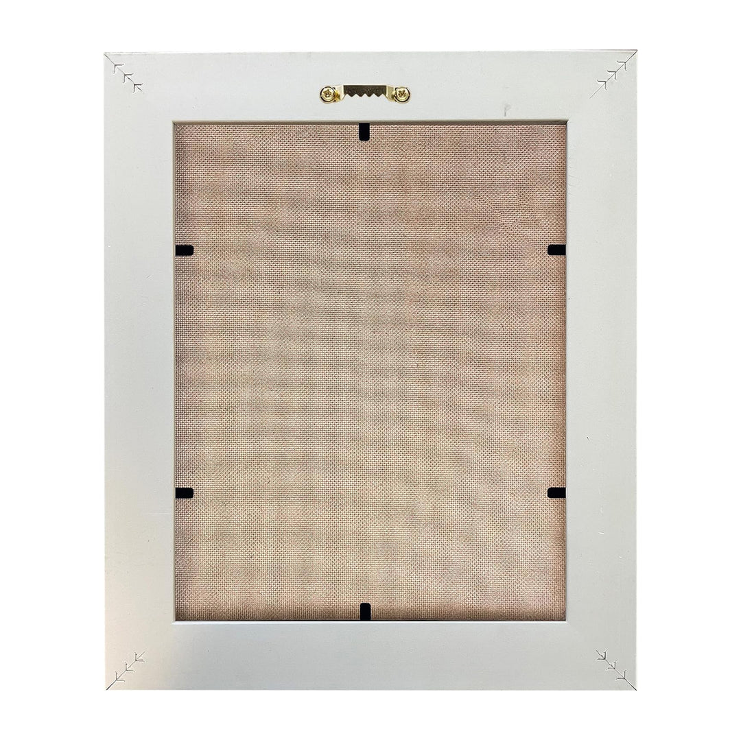 Classic Retro Picture Frame with MDF Wood Mat & Plexiglass Front 3 Colors Style 1