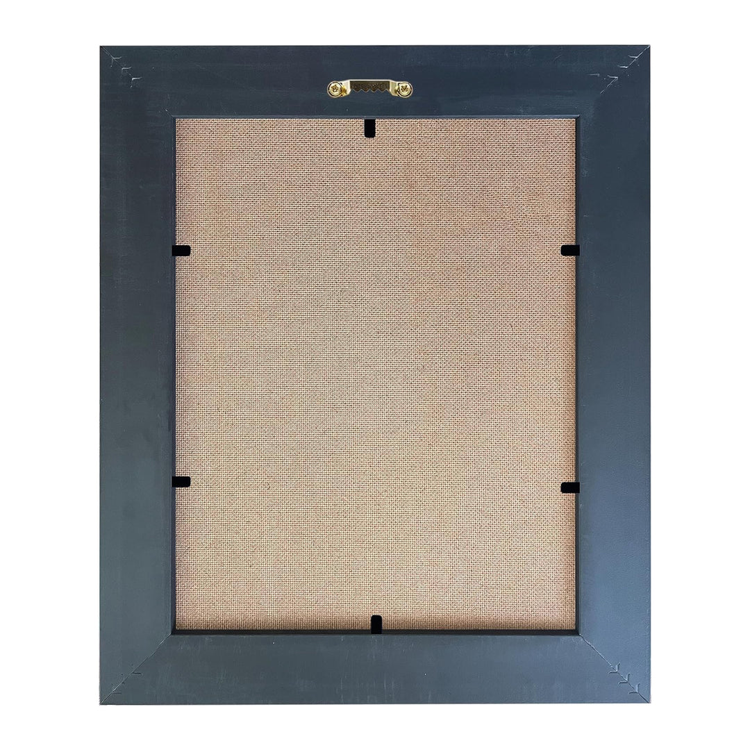 Classic Retro Picture Frame with MDF Wood Mat & Plexiglass Front 3 Colors Style 1