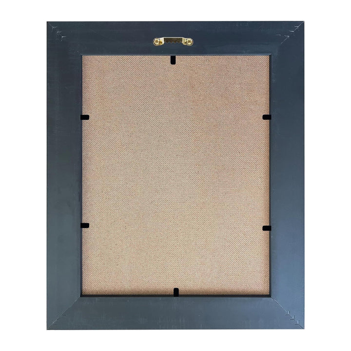 Classic Retro Picture Frame with MDF Wood Mat & Plexiglass Front 3 Colors Style 1