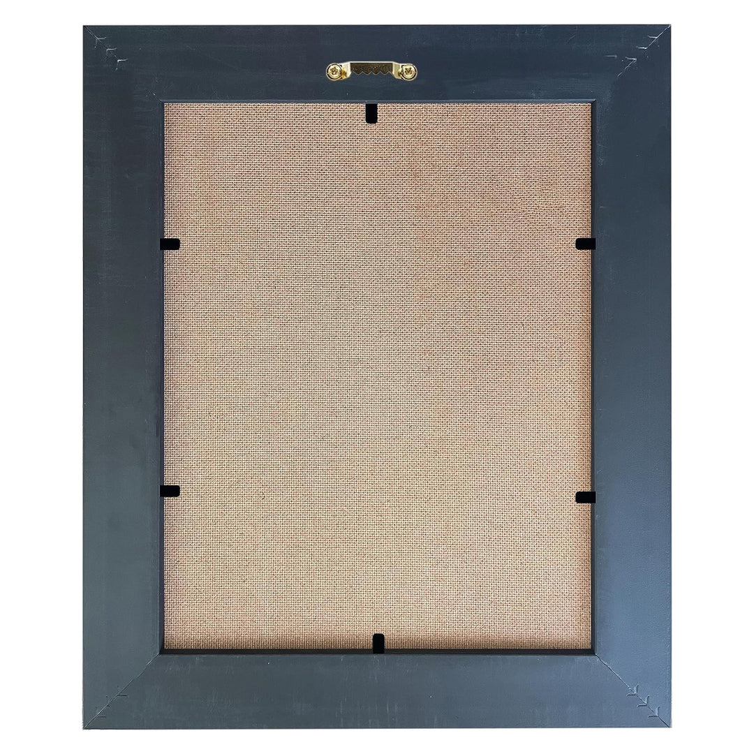 Classic Retro Picture Frame with MDF Wood Mat & Plexiglass Front 3 Colors Style 1