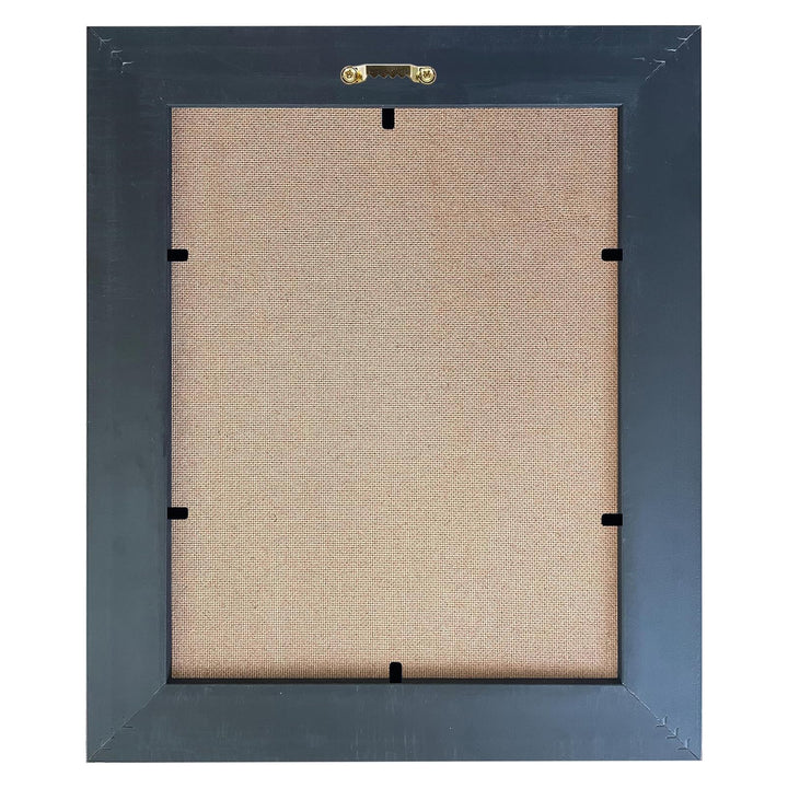 Classic Retro Picture Frame with MDF Wood Mat & Plexiglass Front 3 Colors Style 1