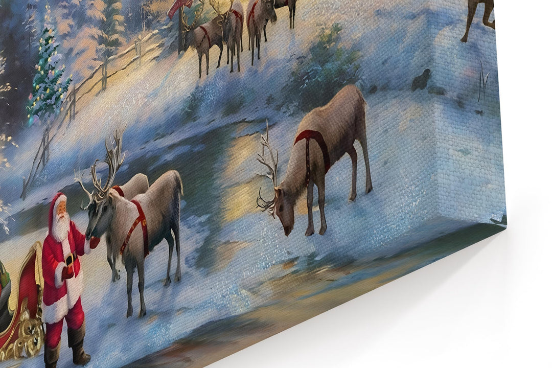 Santa &Reindeer