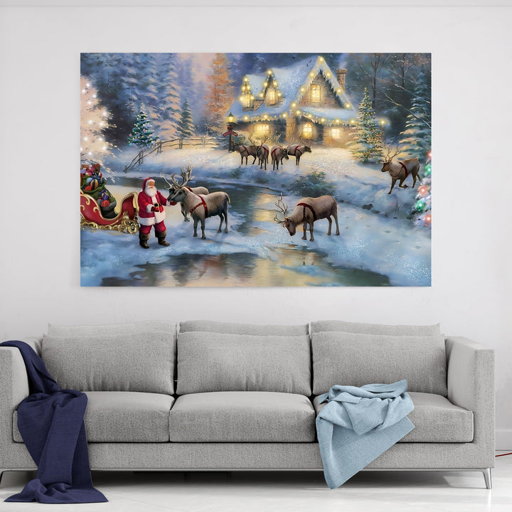 Santa &Reindeer