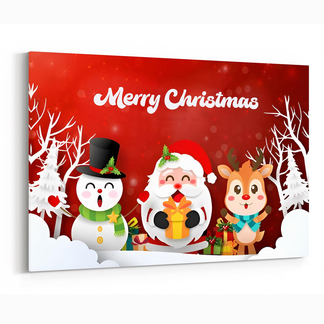 Santa claus and friends