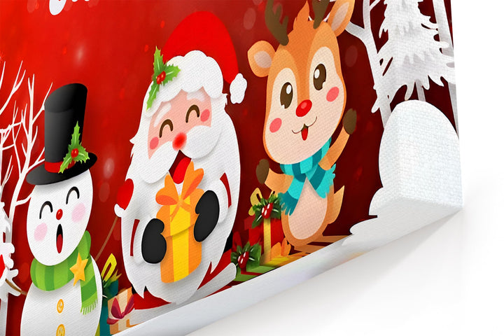 Santa claus and friends