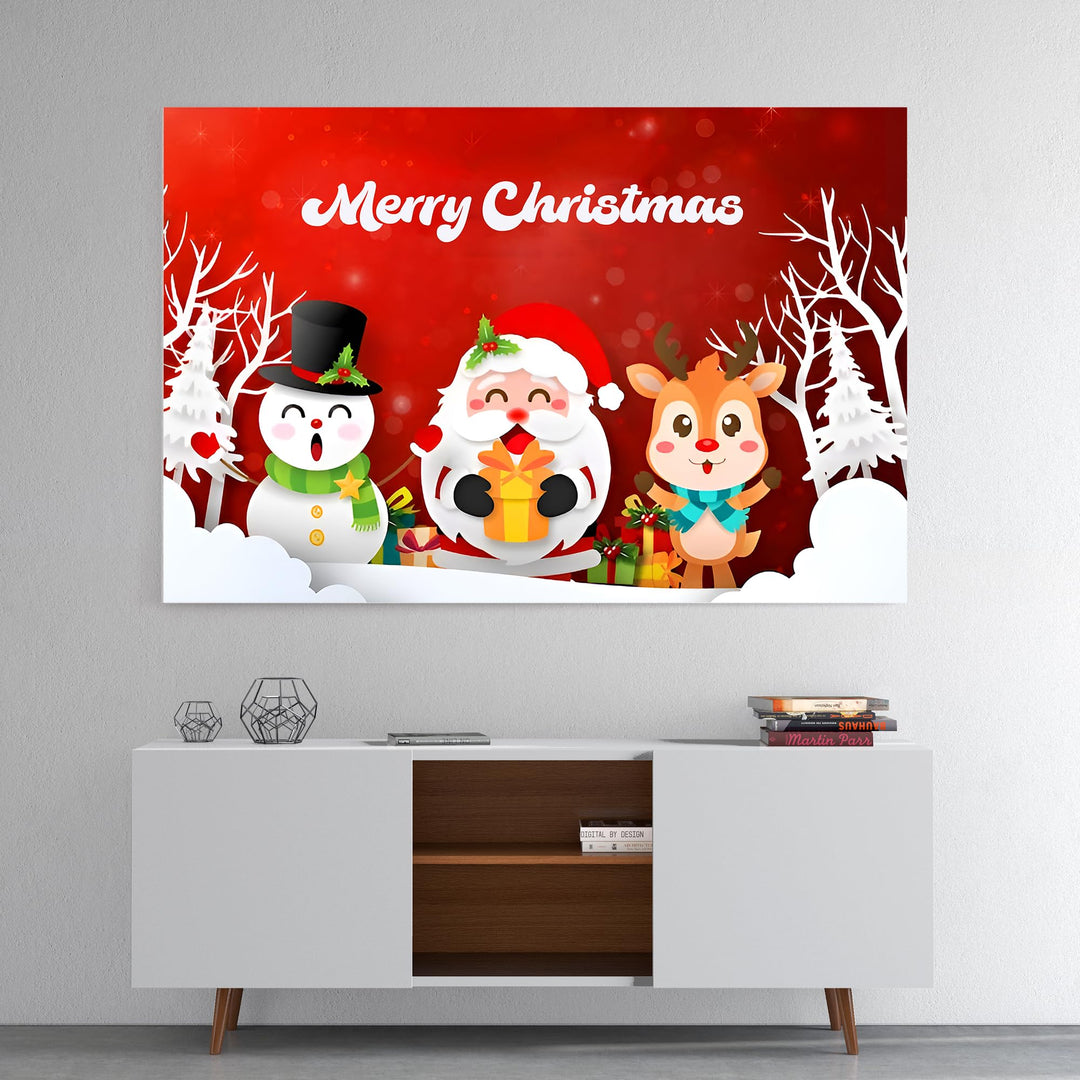 Santa claus and friends