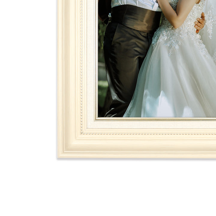 Classic Retro Picture Frame with MDF Wood Mat & Plexiglass Front 3 Colors Style 3