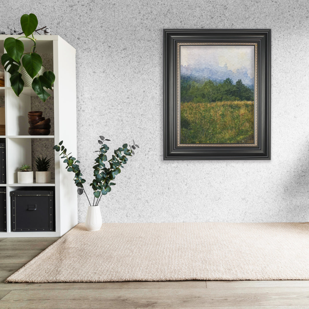 Classic Retro Picture Frame with MDF Wood Mat & Plexiglass Front 2 Colors Style 4