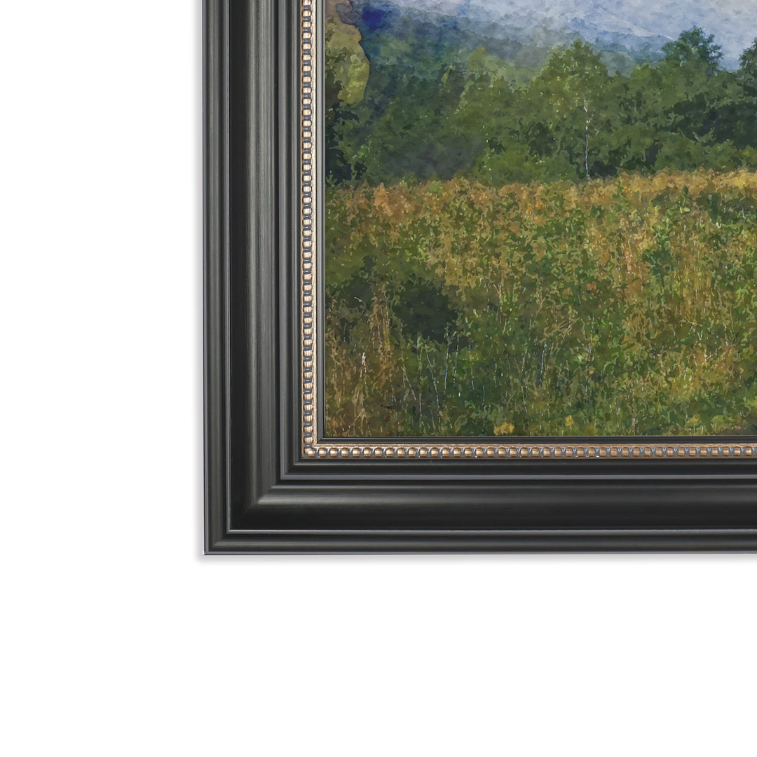 Classic Retro Picture Frame with MDF Wood Mat & Plexiglass Front 2 Colors Style 4