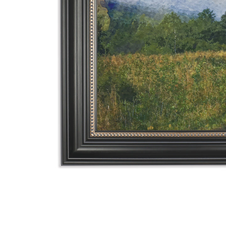 Classic Retro Picture Frame with MDF Wood Mat & Plexiglass Front 2 Colors Style 4