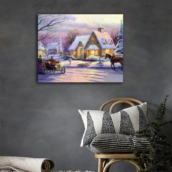 Snow Painting