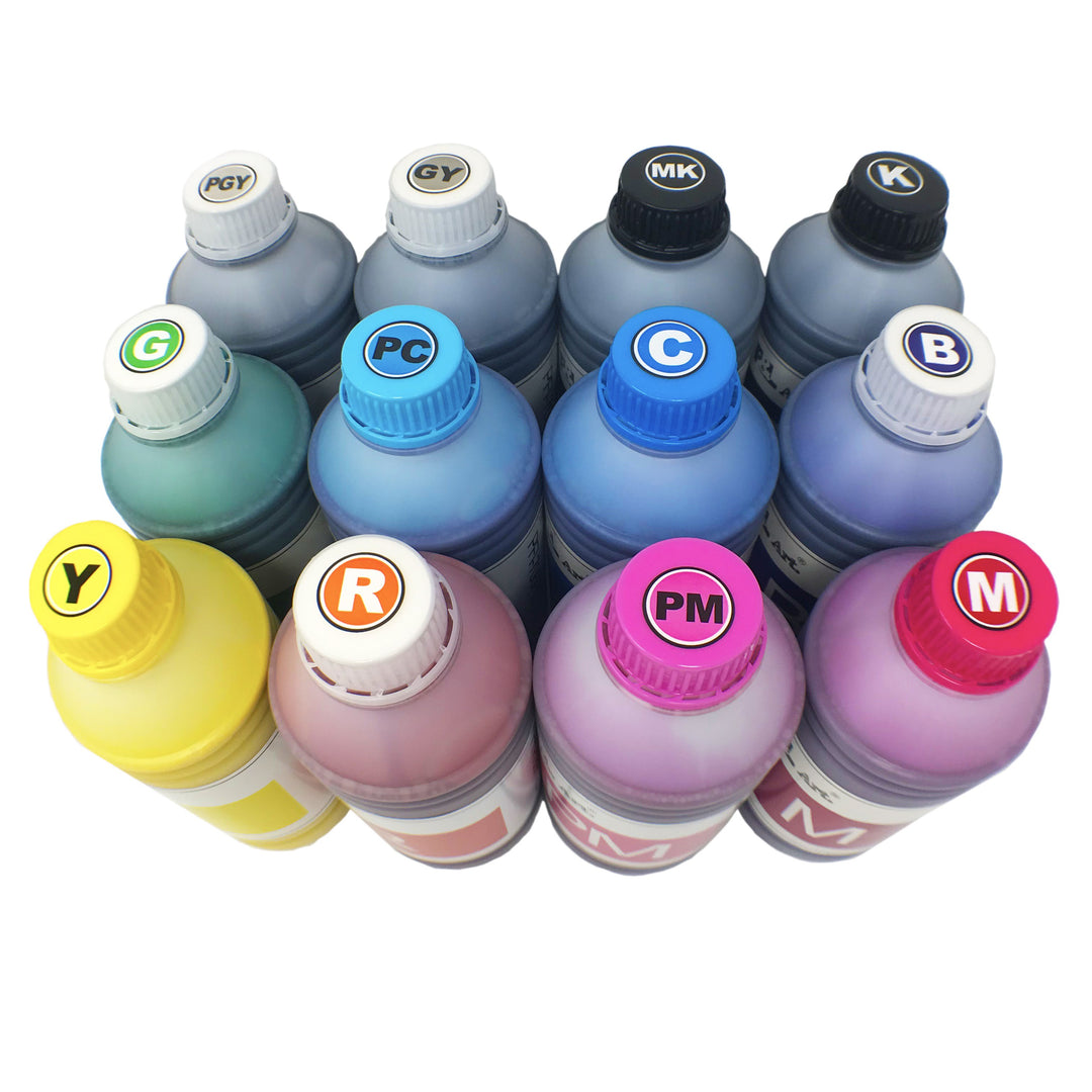 PFI-1700 Dye/Pigment ink (1000 ml/ 33.8 oz) for Canon iPF Printers-12 Color Set