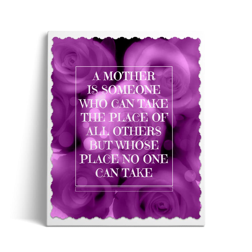 Mother's Day Framed Wall Art Decoration (10x12-Love Mother)