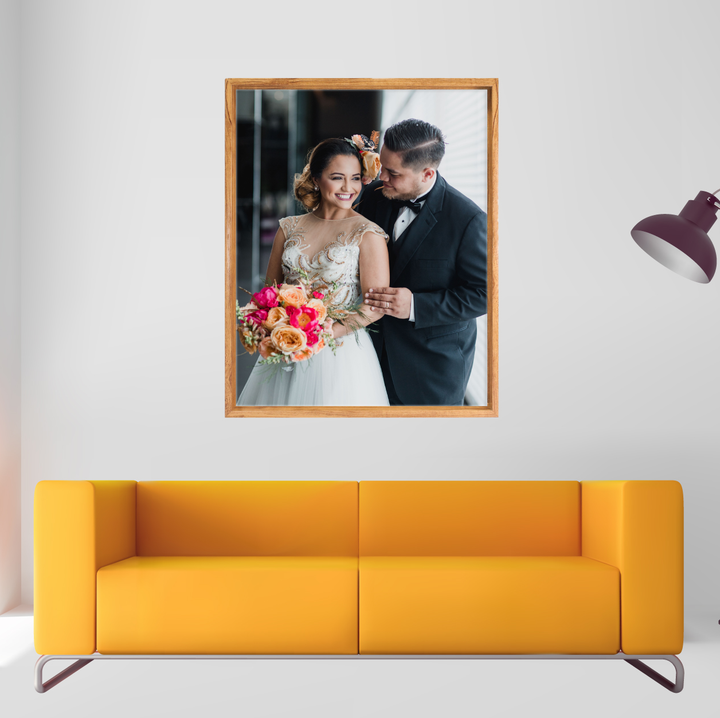 Floating Frame for Finished Canvas Painting 1-1/4" Deep, (4 Color) Picture Art Wall Decor