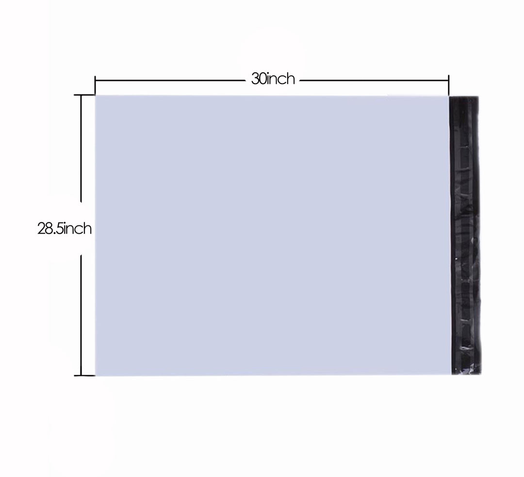 23.5x30 Jumbo Poly Mailers Envelopes Bags with Self-Sealing Strip White Shipping Bags