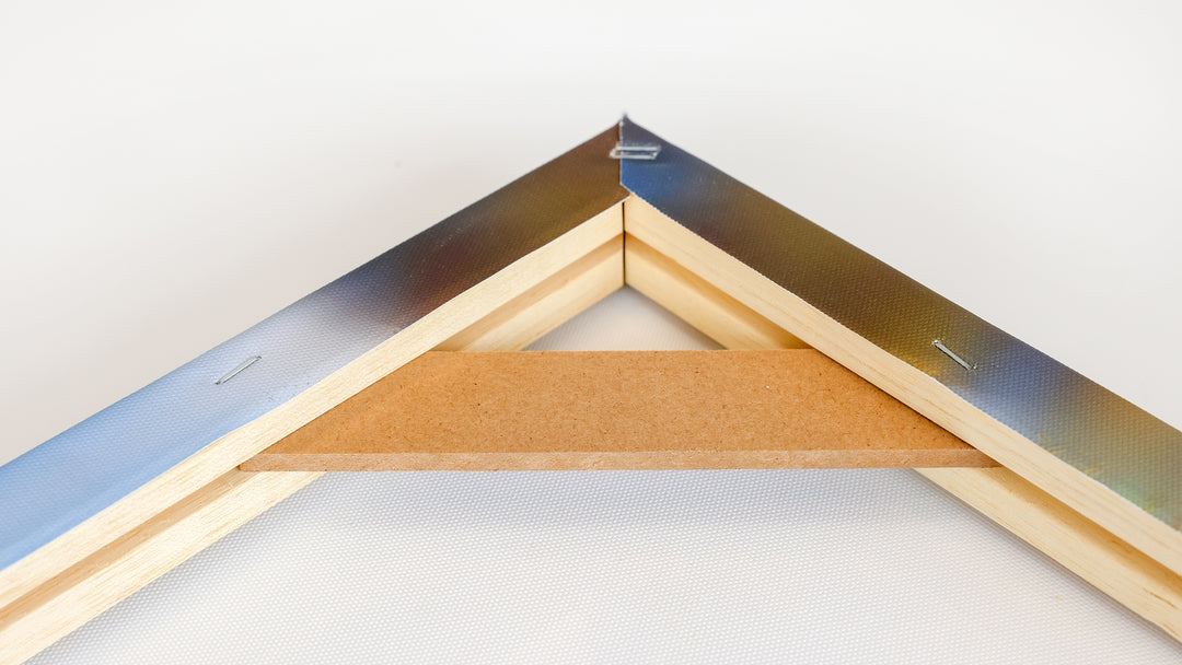 Customized Sized DIY Solid Wood Canvas Frame Kit For Oil Painting & Wall Art - Easy to Build Canvas Stretching Bar System